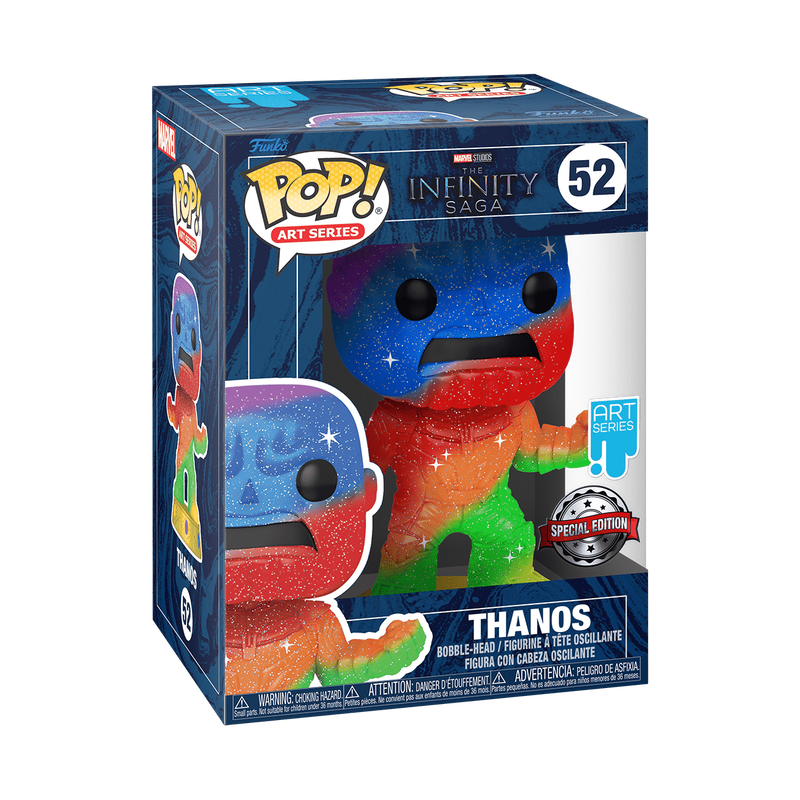 Pop! Artist Series Thanos with Pop! Protector, , hi-res view 3